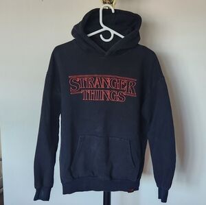Stranger Things Hoodie with Sherpa Lining